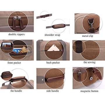 Duffle Multifunctional Duffel with High Quality Weekend Overlight Bags for Travel