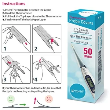 iProven Disposable Probe Covers for Safe Temperature Monitoring