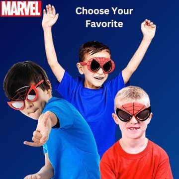 Spider-Man Miles Morales Sunglasses for Kids - UV400 Protection