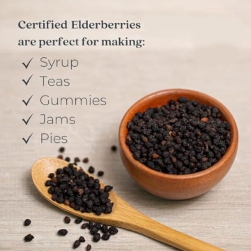 Starwest Botanicals Whole Elderberries for Health Benefits