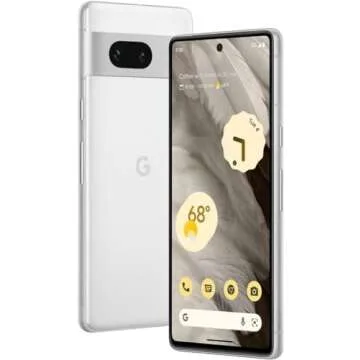 Google Pixel 7-5G Android Phone - Unlocked Smartphone with Wide Angle Lens and 24-Hour Battery - 256GB - Snow