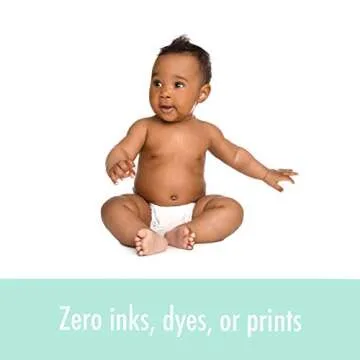 Andy Pandy Bamboo Disposable Diapers Small, 8-16 lbs (3-8 kg), 108 Count