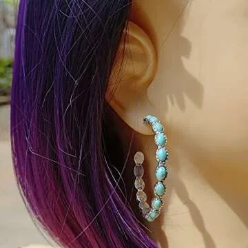 Stylish Turquoise Bohemian Dangle Earrings for All Women