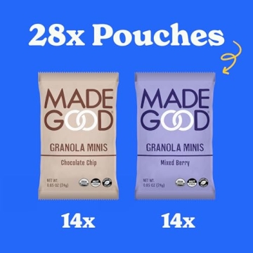 MadeGood Gluten Free Granola Mini Pouches 28 Count