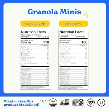 MadeGood Gluten Free Granola Mini Pouches 28 Count