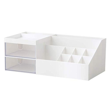 Marknor Cosmetic/Makeup Vanity Organizer Box, Mini Desk Storage for Office Supplies, Bathroom Counte...