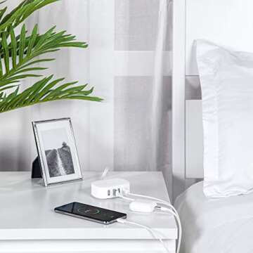 BULL USB Charging Station 4 Port for Fast Device Charging