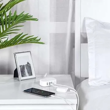 BULL USB Charging Station 4 Port for Fast Device Charging