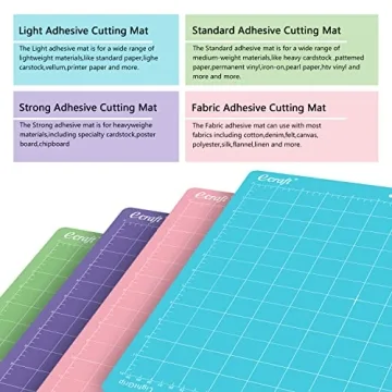 Ecraft Cutting Mat for Cricut - 3 Pack - Versatile & Budget-Friendly