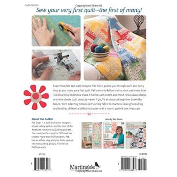 Pat Sloan's Teach Me to Make My First Quilt: A How-to Book for All You Need to Know