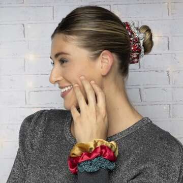 Scunci Star Gift Box - 5pk Trendy Scrunchies