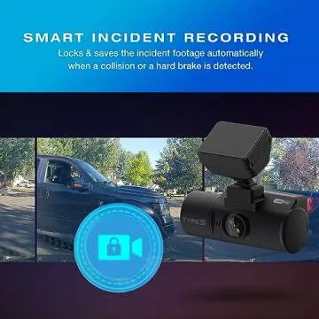 Type S S402 PRO Dual-Channel Dash Cam | 4K & 2K Recording