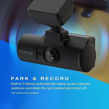 Type S S402 PRO Dual-Channel Dash Cam | 4K & 2K Recording