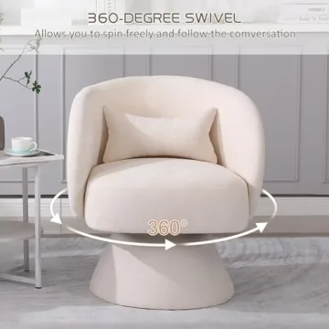 KIVENJAJA Stylish & Comfortable Swivel Chairs Set of 2