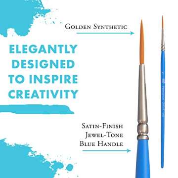 Princeton 3750L-1 Synthetic Liner Brush for Precise Art