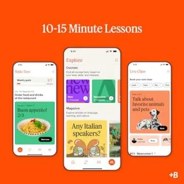 Babbel Language Learning Software - Learn to Speak Spanish, French, English, & More - All 14 Languages Included, Audio Lessons - Compatible with iOS, Android, Mac & PC (6 Month Subscription)