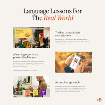 Babbel Language Learning Software - Learn to Speak Spanish, French, English, & More - All 14 Languages Included, Audio Lessons - Compatible with iOS, Android, Mac & PC (6 Month Subscription)