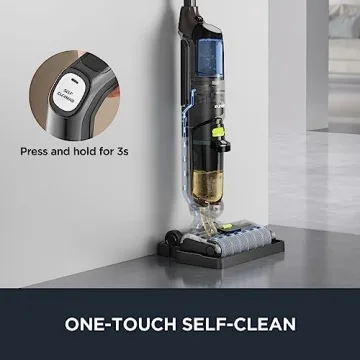 Eureka Cordless Vacuum Mop with Self-Cleaning System