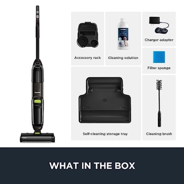 Eureka Cordless Vacuum Mop with Self-Cleaning System