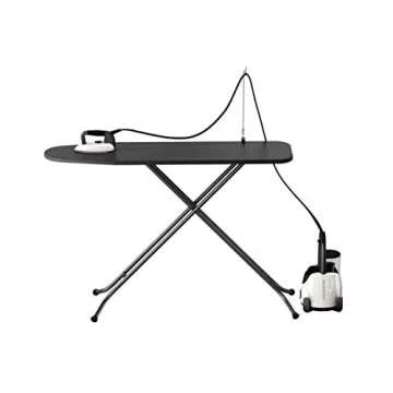 Laurastar Lift White Steam Iron: 3in1 Iron, Steamer and Textile Purifier Continuous Steam Pressure