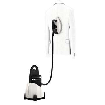 Laurastar Lift White Steam Iron: 3in1 Iron, Steamer and Textile Purifier Continuous Steam Pressure