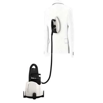 Laurastar Lift White Steam Iron: 3in1 Iron, Steamer and Textile Purifier Continuous Steam Pressure