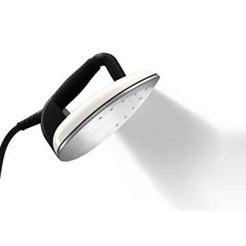 Laurastar Lift White Steam Iron: 3in1 Iron, Steamer and Textile Purifier Continuous Steam Pressure