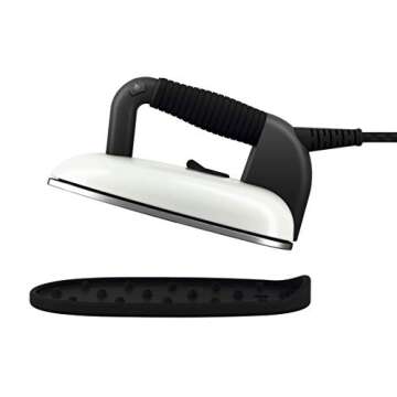 Laurastar Lift White Steam Iron: 3in1 Iron, Steamer and Textile Purifier Continuous Steam Pressure