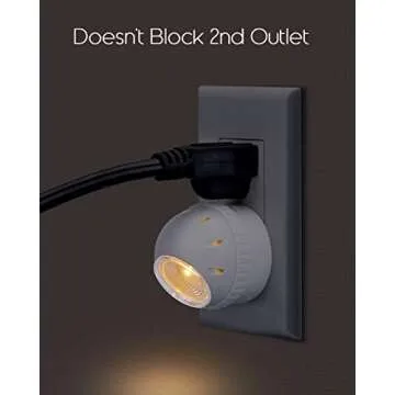 Emotionlite LED Night Lights with Sensor & 360° Rotation