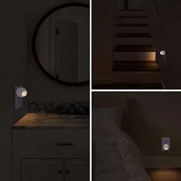 Emotionlite LED Night Lights with Sensor & 360° Rotation