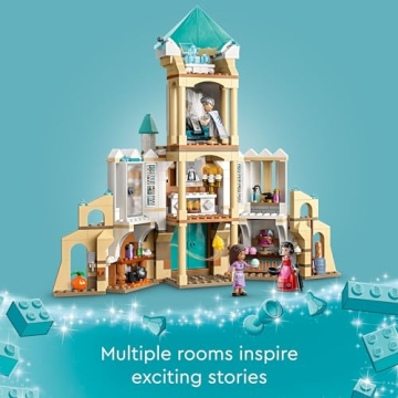 LEGO Disney King Magnifico’s Castle Building Set for Kids