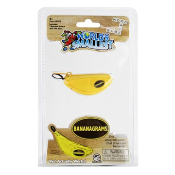 World’s Smallest Bananagrams - Portable Fun Game