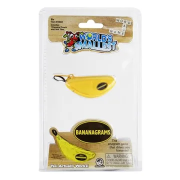 World’s Smallest Bananagrams - Portable Fun Game