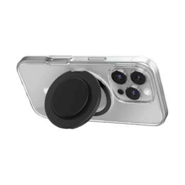 ​​​​​​​​PopSockets Kick-Out Grip for MagSafe, Phone Grip with Built-in Phone Stand, ...