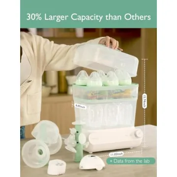 Momcozy 3 Layers Bottle Sterilizer & Dryer