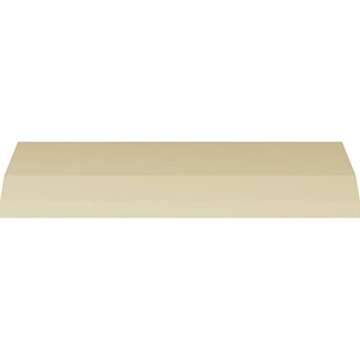 Ekena Millwork MLD04X03X05ED Edinburgh Crown Moulding, 4"H x 2 3/8"P x 4 5/8"F x 94 1/2"L, White