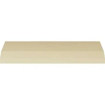 Ekena Millwork MLD04X03X05ED Edinburgh Crown Moulding, 4"H x 2 3/8"P x 4 5/8"F x 94 1/2"L, White