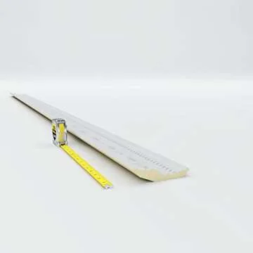 Ekena Millwork MLD04X03X05ED Edinburgh Crown Moulding, 4"H x 2 3/8"P x 4 5/8"F x 94 1/2"L, White