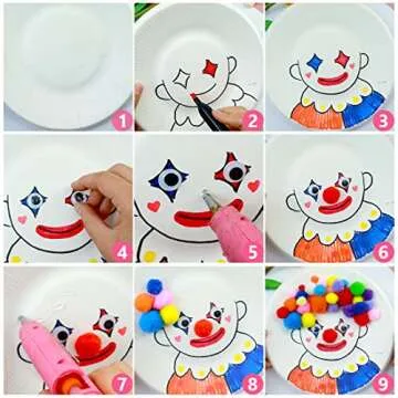 Bundooraking Pom Poms, 1.5 inch (4cm) 90pcs Multicolor Bulk Large Pom Pom Balls Arts&Crafts, Soft and Fluffy Craft Pompoms in jar, Pom Poms for Crafts Making Decorations DIY Craft Supplies.