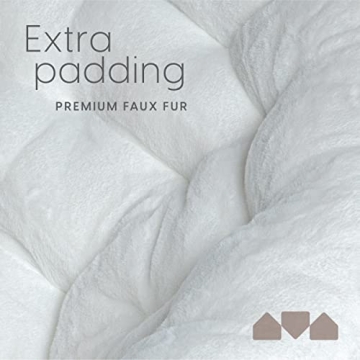 Milliard Saucer Chair - Extra Large Faux Fur Comfort