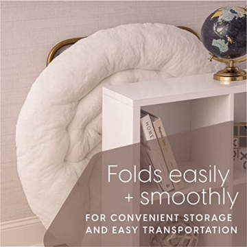 Milliard Saucer Chair - Extra Large Faux Fur Comfort