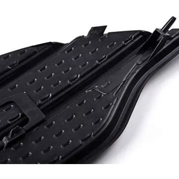 Compatible for Ford Escape 2013 2014 2015 2016 Front Lower Bumper Grill Inserts Fog Light Hole Grille Cover Set of Two Left Driver + Right Passenger Side Pair FO1038124 FO1039124