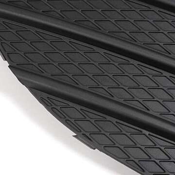 Compatible for Ford Escape 2013 2014 2015 2016 Front Lower Bumper Grill Inserts Fog Light Hole Grille Cover Set of Two Left Driver + Right Passenger Side Pair FO1038124 FO1039124