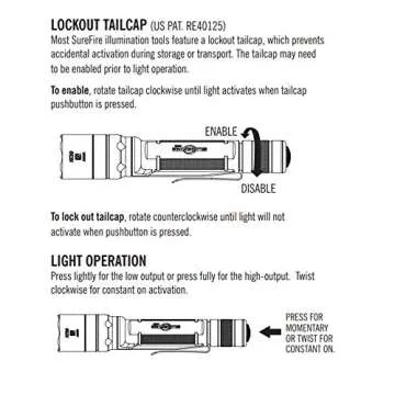 SureFire EDCL2-T 1200 Lumen Tactical EDC Flashlight
