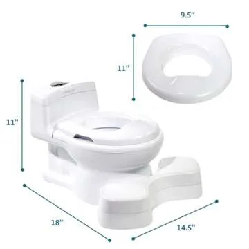 Super Pooper Plus Potty Training Toilet Seat for Toddlers