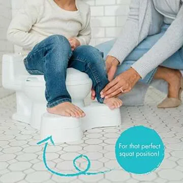 Super Pooper Plus Potty Training Toilet Seat for Toddlers