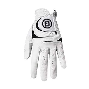 FootJoy Women's WeatherSof Prior Generation Golf Glove, White Small, Worn on Left Hand