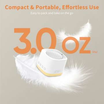 Portable White Noise Machine for Travel and Sleep