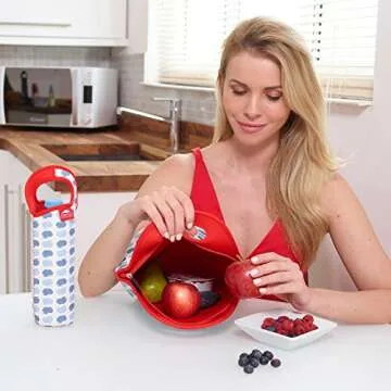 Nordic By Nature Neoprene Lunch Bag for On-the-Go Living