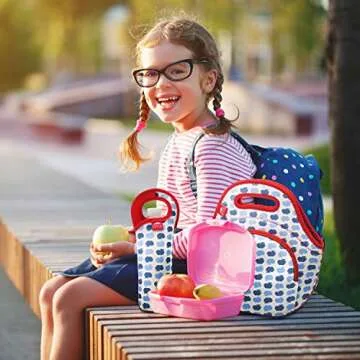 Nordic By Nature Neoprene Lunch Bag for On-the-Go Living